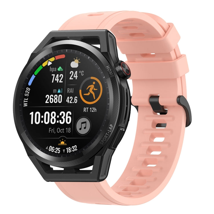 Cinturino in silicone morbido tinta unita da 22 mm, For Huawei Watch GT Runner, For Huawei Watch 3