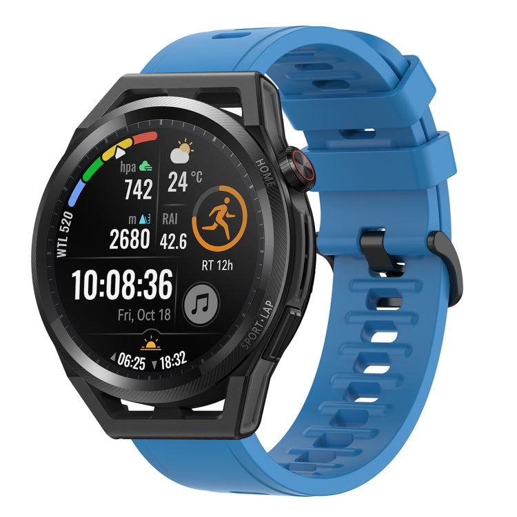 Cinturino in silicone morbido tinta unita da 22 mm, For Huawei Watch GT Runner, For Huawei Watch 3