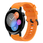 Cinturino in silicone morbido tinta unita da 22 mm, For Huawei Watch GT Runner, For Huawei Watch 3