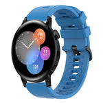 Cinturino in silicone morbido tinta unita da 22 mm, For Huawei Watch GT Runner, For Huawei Watch 3