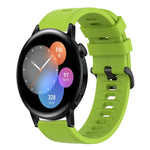 Cinturino in silicone morbido tinta unita da 22 mm, For Huawei Watch GT Runner, For Huawei Watch 3