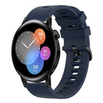 Cinturino in silicone morbido tinta unita da 22 mm, For Huawei Watch GT Runner, For Huawei Watch 3