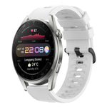 Cinturino in silicone morbido tinta unita da 22 mm, For Huawei Watch 3 Pro, For Huawei GT2 Pro