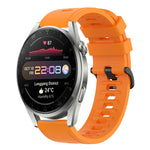 Cinturino in silicone morbido tinta unita da 22 mm, For Huawei Watch 3 Pro, For Huawei GT2 Pro