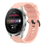 Cinturino in silicone morbido tinta unita da 22 mm, For Huawei Watch 3 Pro, For Huawei GT2 Pro