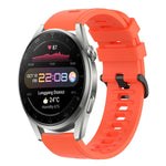 Cinturino in silicone morbido tinta unita da 22 mm, For Huawei Watch 3 Pro, For Huawei GT2 Pro
