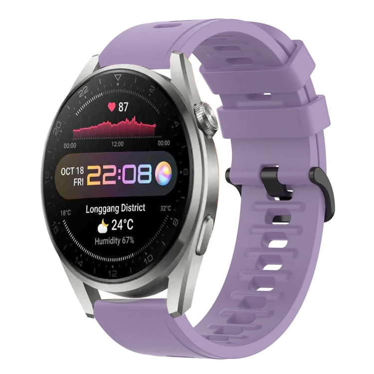 Cinturino in silicone morbido tinta unita da 22 mm, For Huawei Watch 3 Pro, For Huawei GT2 Pro