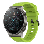 Cinturino in silicone morbido tinta unita da 22 mm, For Huawei Watch 3 Pro, For Huawei GT2 Pro