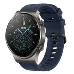 Cinturino in silicone morbido tinta unita da 22 mm, For Huawei Watch 3 Pro, For Huawei GT2 Pro