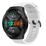 Cinturino in silicone morbido tinta unita da 22 mm, For Huawei Watch GT 2E, For Huawei GT2 46mm