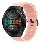 Cinturino in silicone morbido tinta unita da 22 mm, For Huawei Watch GT 2E, For Huawei GT2 46mm