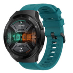 Cinturino in silicone morbido tinta unita da 22 mm, For Huawei Watch GT 2E, For Huawei GT2 46mm