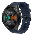 Cinturino in silicone morbido tinta unita da 22 mm, For Huawei Watch GT 2E, For Huawei GT2 46mm