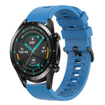 Cinturino in silicone morbido tinta unita da 22 mm, For Huawei Watch GT 2E, For Huawei GT2 46mm