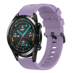 Cinturino in silicone morbido tinta unita da 22 mm, For Huawei Watch GT 2E, For Huawei GT2 46mm