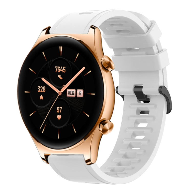 Cinturino in silicone morbido tinta unita da 22 mm, For Honor Watch GS 3, For Honor Watch GS Pro