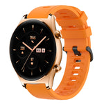 Cinturino in silicone morbido tinta unita da 22 mm, For Honor Watch GS 3, For Honor Watch GS Pro