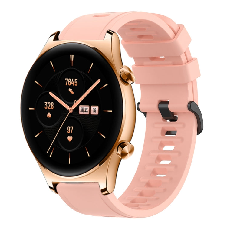 Cinturino in silicone morbido tinta unita da 22 mm, For Honor Watch GS 3, For Honor Watch GS Pro