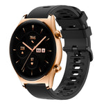 Cinturino in silicone morbido tinta unita da 22 mm, For Honor Watch GS 3, For Honor Watch GS Pro