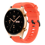 Cinturino in silicone morbido tinta unita da 22 mm, For Honor Watch GS 3, For Honor Watch GS Pro
