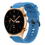 Cinturino in silicone morbido tinta unita da 22 mm, For Honor Watch GS 3, For Honor Watch GS Pro