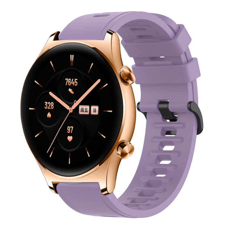 Cinturino in silicone morbido tinta unita da 22 mm, For Honor Watch GS 3, For Honor Watch GS Pro