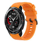 Cinturino in silicone morbido tinta unita da 22 mm, For Honor Watch GS 3, For Honor Watch GS Pro
