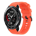 Cinturino in silicone morbido tinta unita da 22 mm, For Honor Watch GS 3, For Honor Watch GS Pro