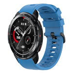 Cinturino in silicone morbido tinta unita da 22 mm, For Honor Watch GS 3, For Honor Watch GS Pro