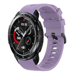Cinturino in silicone morbido tinta unita da 22 mm, For Honor Watch GS 3, For Honor Watch GS Pro