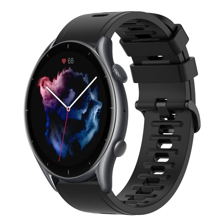 Cinturino in silicone morbido tinta unita da 22 mm, For Amazfit GTR 3, For Amazfit GTR 3 Pro