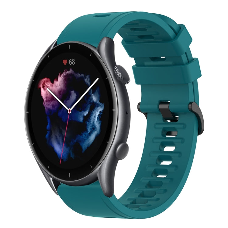 Cinturino in silicone morbido tinta unita da 22 mm, For Amazfit GTR 3, For Amazfit GTR 3 Pro