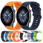 Cinturino in silicone morbido tinta unita da 22 mm, For Amazfit GTR 3, For Amazfit GTR 3 Pro