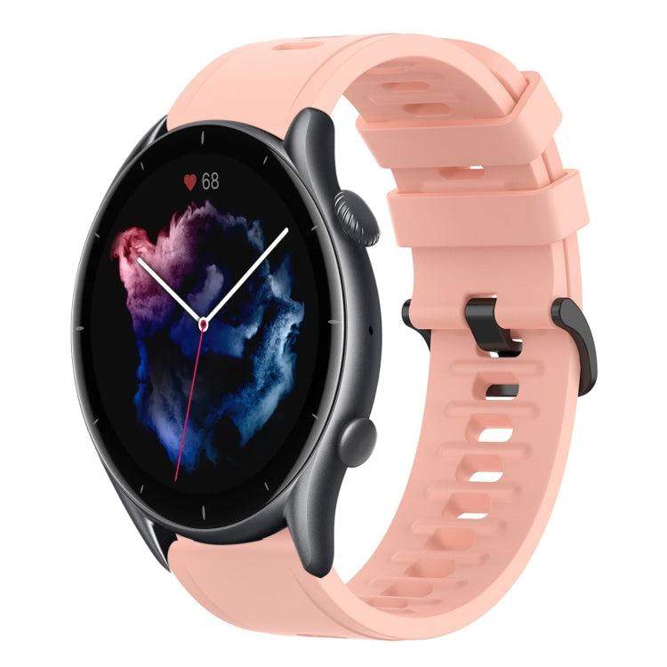 Cinturino in silicone morbido tinta unita da 22 mm, For Amazfit GTR 3, For Amazfit GTR 3 Pro