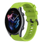 Cinturino in silicone morbido tinta unita da 22 mm, For Amazfit GTR 3, For Amazfit GTR 3 Pro