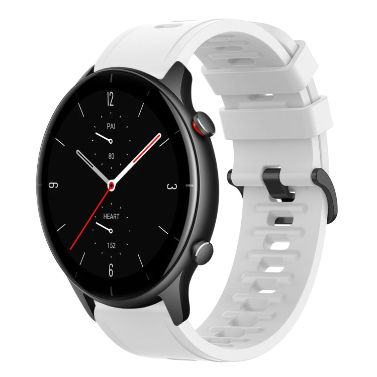Cinturino in silicone morbido tinta unita da 22 mm, For Amazfit GTR 2e, For Amazfit GTR 2