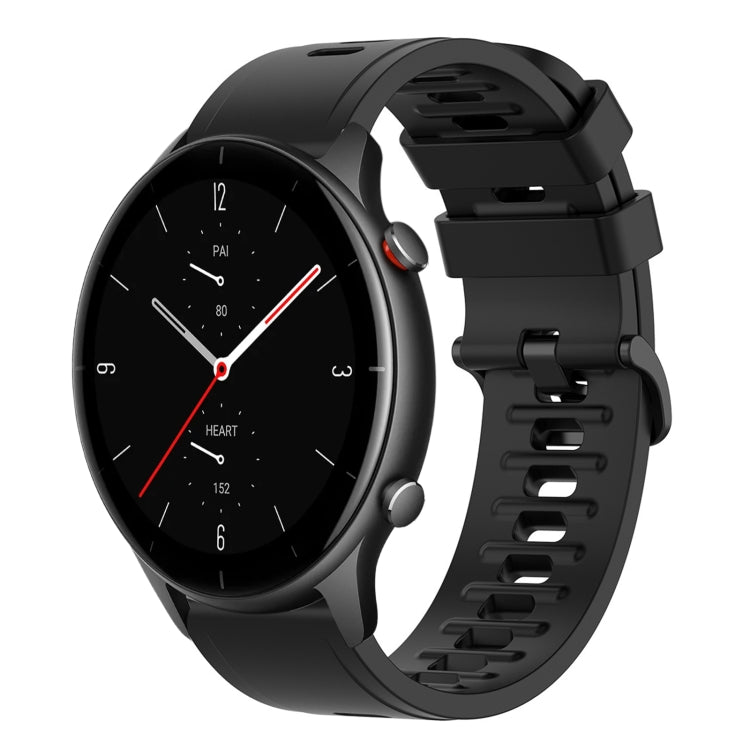 Cinturino in silicone morbido tinta unita da 22 mm, For Amazfit GTR 2e, For Amazfit GTR 2