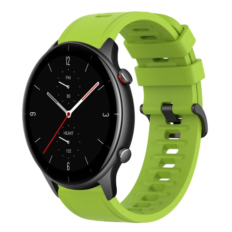 Cinturino in silicone morbido tinta unita da 22 mm, For Amazfit GTR 2e, For Amazfit GTR 2