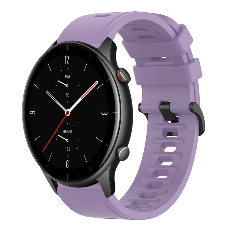 Cinturino in silicone morbido tinta unita da 22 mm, For Amazfit GTR 2e, For Amazfit GTR 2
