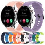 Cinturino in silicone morbido tinta unita da 22 mm, For Amazfit GTR 2e, For Amazfit GTR 2