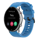 Cinturino in silicone morbido tinta unita da 22 mm, For Amazfit GTR 2e, For Amazfit GTR 2