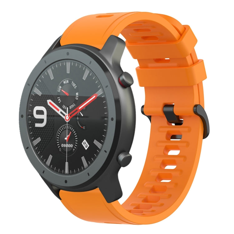 Cinturino in silicone morbido tinta unita da 22 mm, For Amazfit 3, For Amazfit GTR 47mm