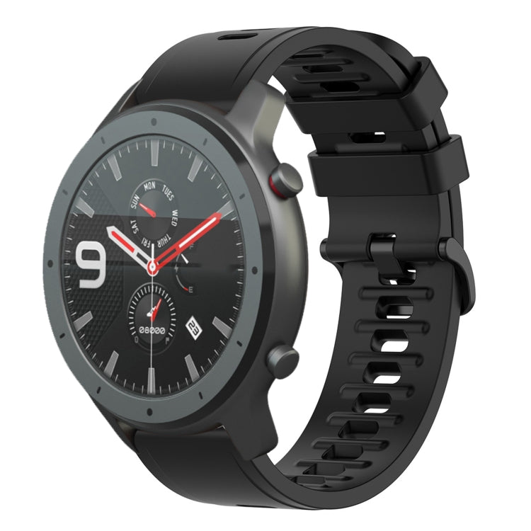 Cinturino in silicone morbido tinta unita da 22 mm, For Amazfit 3, For Amazfit GTR 47mm