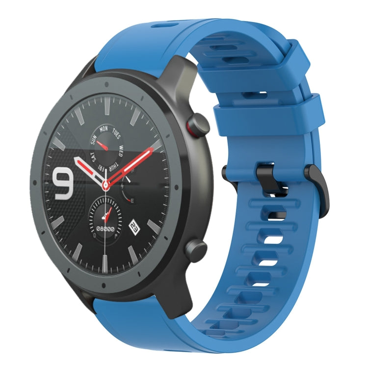 Cinturino in silicone morbido tinta unita da 22 mm, For Amazfit 3, For Amazfit GTR 47mm