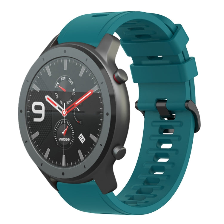 Cinturino in silicone morbido tinta unita da 22 mm, For Amazfit 3, For Amazfit GTR 47mm