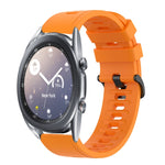Cinturino in silicone morbido tinta unita da 22 mm, For Samsung Galaxy Watch3 45mm, For Samsung Galaxy Watch 46mm