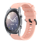 Cinturino in silicone morbido tinta unita da 22 mm, For Samsung Galaxy Watch3 45mm, For Samsung Galaxy Watch 46mm