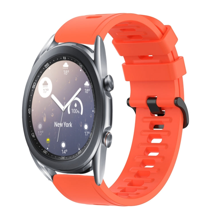 Cinturino in silicone morbido tinta unita da 22 mm, For Samsung Galaxy Watch3 45mm, For Samsung Galaxy Watch 46mm