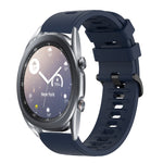 Cinturino in silicone morbido tinta unita da 22 mm, For Samsung Galaxy Watch3 45mm, For Samsung Galaxy Watch 46mm