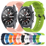 Cinturino in silicone morbido tinta unita da 22 mm, For Samsung Galaxy Watch3 45mm, For Samsung Galaxy Watch 46mm